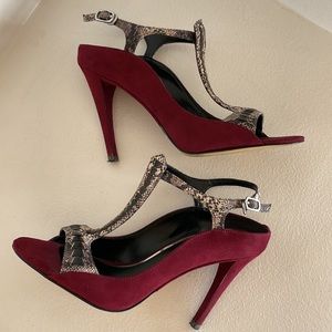 Charles & Keith Collection Ankle Strap Heel Sandal Size 37